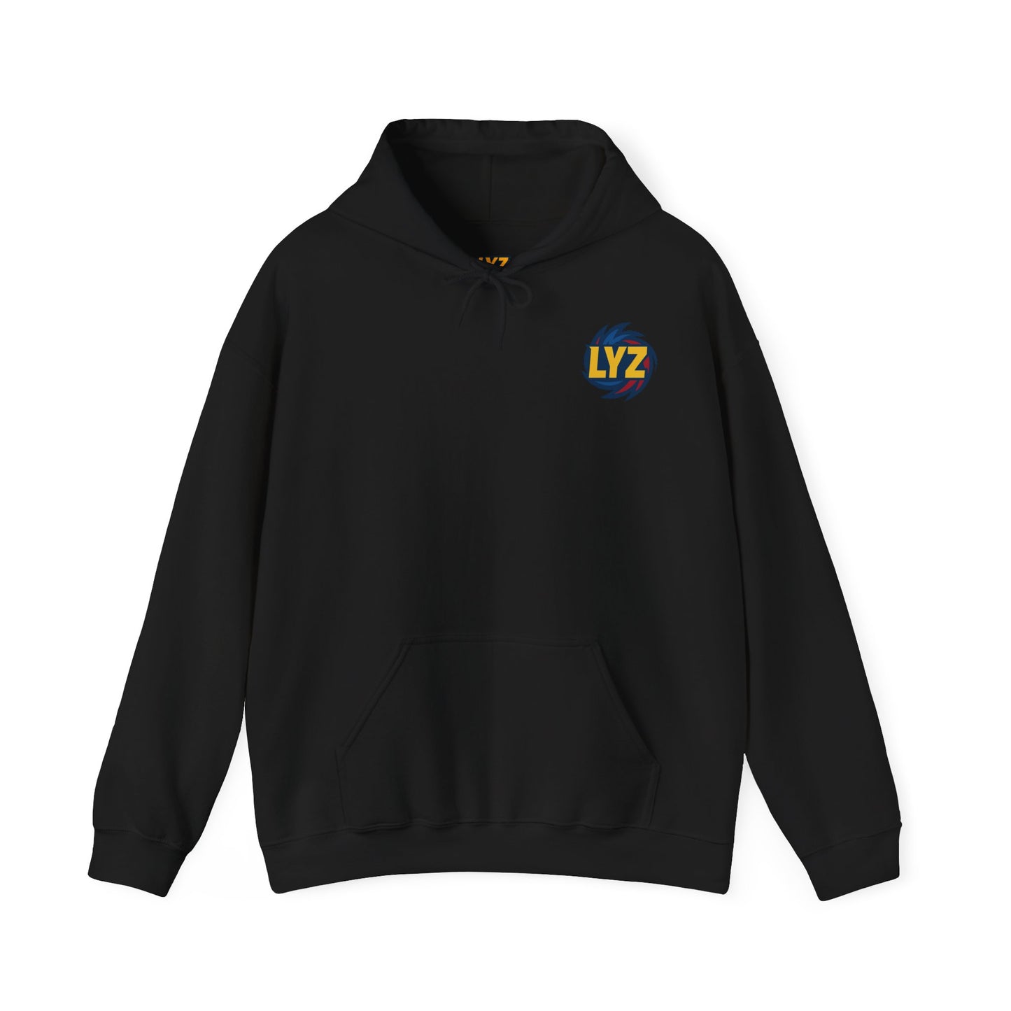 Sweat capuche LYZ Aura Z - Noir