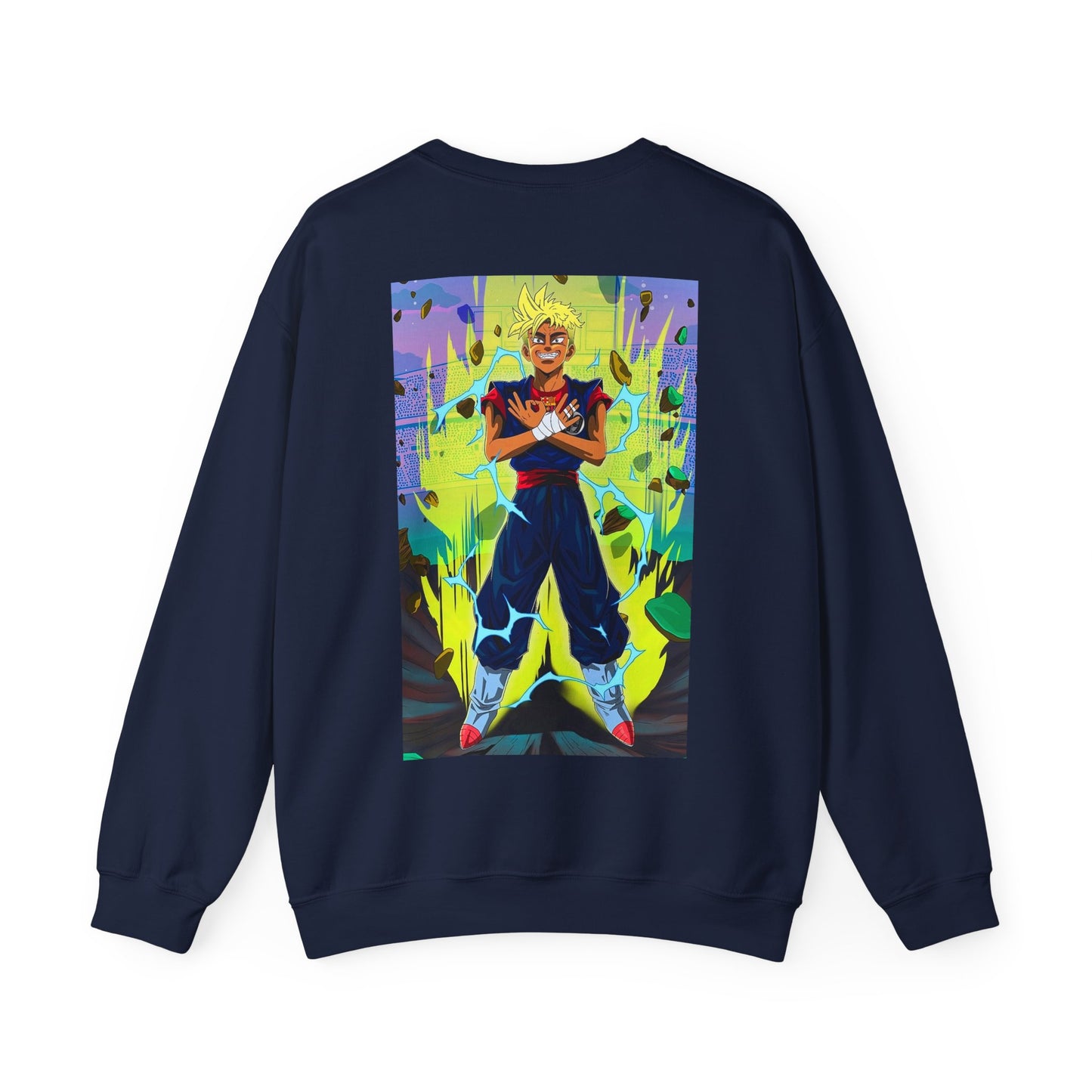 Sweat col rond LYZ Aura Z - Navy