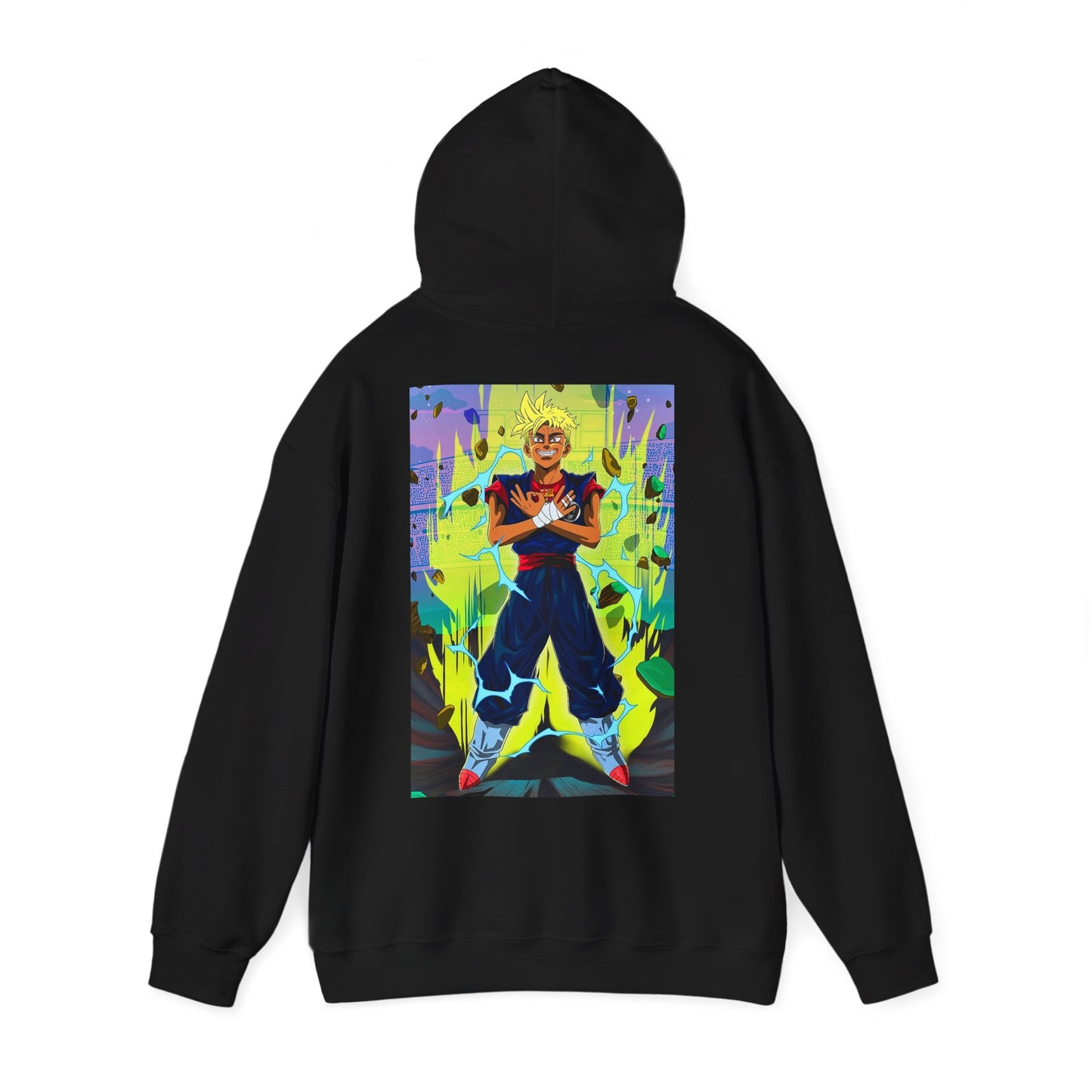 Sweat capuche LYZ Aura Z - Noir