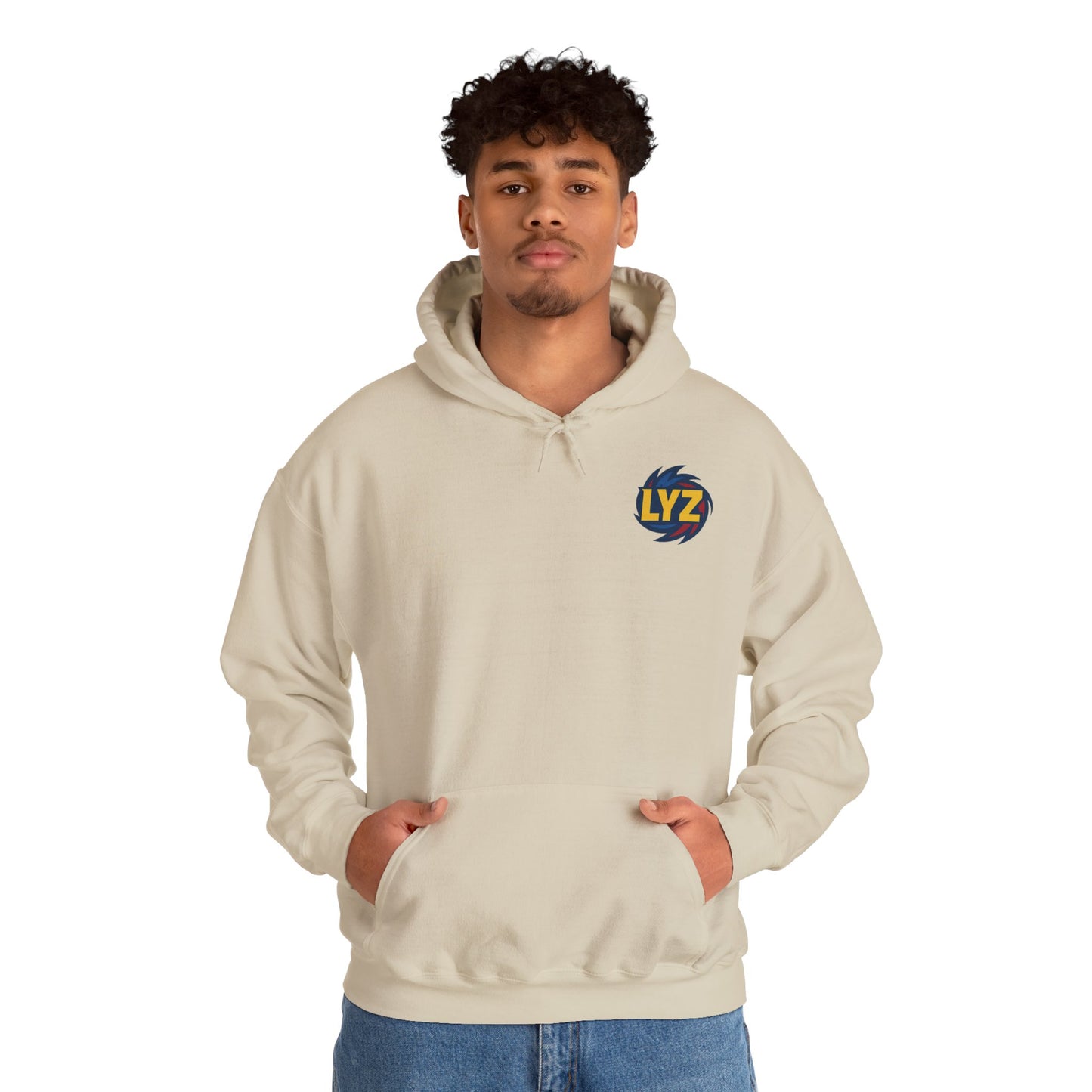 LYZ Aura Z hooded sweatshirt - Beige