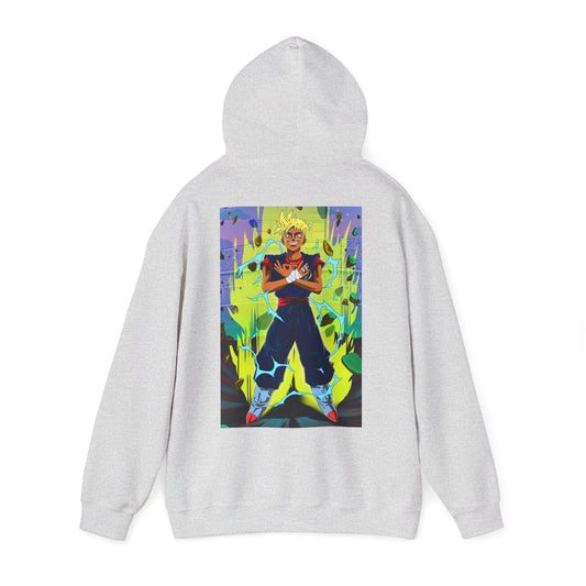 Sweat capuche LYZ Aura Z - Gris